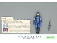 Cobra The Enemy V1.5 Swivel Arms 100% Complete G.I. Joe 1983 Hasbro Vintage