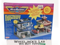 Electronic Emergency City Micro Machines 1994 Galoob Action Figure Playset MISB