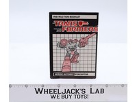 Perceptor Instruction Manual Booklet 1985 Hasbro G1 Transformers