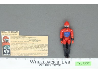 Cobra H.I.S.S. Driver V1 100% Complete G.I. Joe 1983 Hasbro Vintage Figure