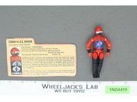 Cobra H.I.S.S. Driver V1 100% Complete G.I. Joe 1983 Hasbro Vintage Figure