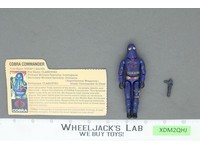 Cobra Commander V2 MAIL AWAY 100% Complete G.I. Joe 1984 Hasbro Vintage Figure