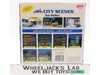 Gas Station Micro Machines City Scenes 1990 Galoob Vintage NEW MISB