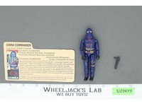 Cobra Commander V2 MAIL AWAY 100% Complete G.I. Joe 1984 Hasbro Vintage Figure