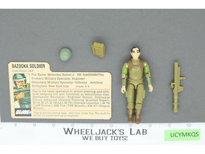 Zap V1.5 Swivel Arms 100% Complete G.I. Joe 1983 Hasbro Vintage Action Figure