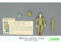 Zap V1.5 Swivel Arms 100% Complete G.I. Joe 1983 Hasbro Vintage Action Figure
