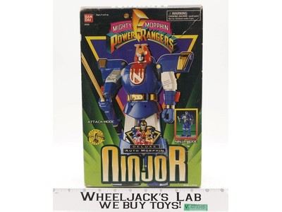 Deluxe Auto Morphin Ninjor COMPLETE Mighty Morphin Power Rangers 1993 Bandai