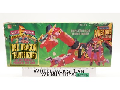 Red Dragon Thunderzord COMPLETE W/Box & Insert Power Rangers 1994 Bandai Vintage