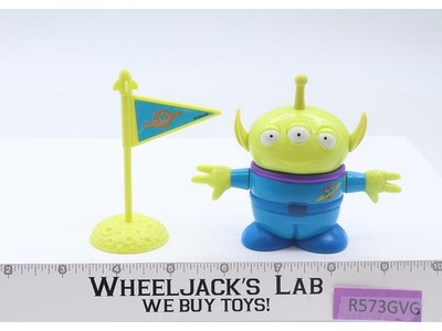 Alien W/ Turning Head 100% Complete Disney Toy Story 1995 Thinkway Toys Figure