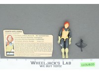 Scarlett V1 Straight Arm 100% Complete 1982 G.I. Joe Hasbro Vintage Figure