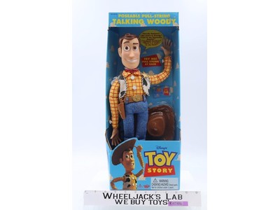Pull String Talking Woody Disney Toy Story 1995 Thinkway Toys Vintage NEW SEALED