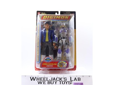 Hybrid-Digivolving Lobomon Digimon Season 4 2003 Bandai Action Figure NEW SEALED