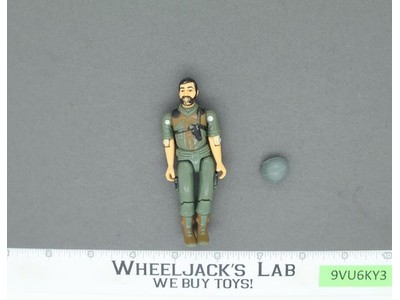 Clutch V1 Straight Arm 100% Complete G.I. Joe 1982 Hasbro Vintage Action Figure