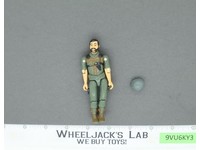 Clutch V1 Straight Arm 100% Complete G.I. Joe 1982 Hasbro Vintage Action Figure