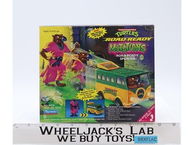Road Ready Splinter Teenage Mutant Ninja Turtles 1998 Playmates NEW SEALED