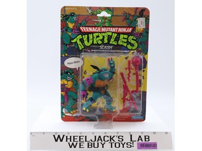Slash Teenage Mutant Ninja Turtles TMNT 1990 Playmates Figure NEW SEALED MOSC