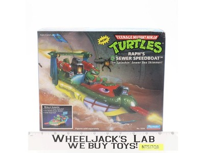 Raph's Sewer Speedboat Teenage Mutant Ninja Turtles TMNT 1991 Playmates NEW MISB