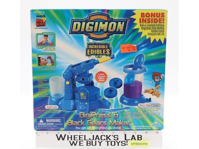 DigiVolve Tank & DigiRoller Digimon Incredible Edibles 2000 ToyMax NEW MIB