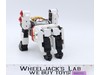 White Tigerzord Mighty Morphin Power Rangers 1994 Bandai 11" Figure New Stickers