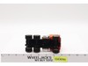 Kenworth Freightliner Semi Schaper ORANGE Stomper #772 1980's Vtg LIGHT WORKS