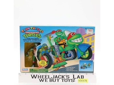 Toon Cycle W/ Toon Raph Teenage Mutant Ninja Turtles 1992 Playmates NEW SEALED