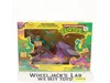 Cave Turtle Mike & Silly Stegosaurus TMNT 1992 Playmates Figure NEW SEALED