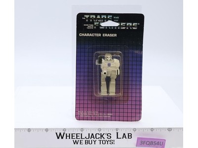 Megatron Character Eraser G1 Transformers 1985 Hasbro Vintage MOSC NEW