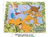 Metal / Tin Picture Digimon 2000 Rix Products 20x16 NEW