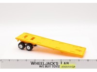 Flatbed Trailer Schaper STOMPER Semis Road King 1980's Yellow Vintage