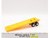 Flatbed Trailer Schaper STOMPER Semis Road King 1980's Yellow Vintage