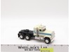 Mack Road King White w/ Blue Stripes Schaper STOMPER SEMIS 1980's Vtg WORKS!