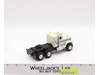 Mack Road King White w/ Blue Stripes Schaper STOMPER SEMIS 1980's Vtg WORKS!