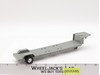 Semi Flatbed 4x4 Trailer GRAY LJN Rough Riders Stomper 1980s Vintage