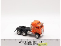 Kenworth Freightliner Semi Schaper ORANGE Stomper #772 1980's Vtg LIGHTS & RUNS