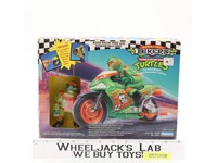 Road Racin' Mike W/ Kowabunga Bike TMNT Bikers 1994 Playmates NEW SEALED
