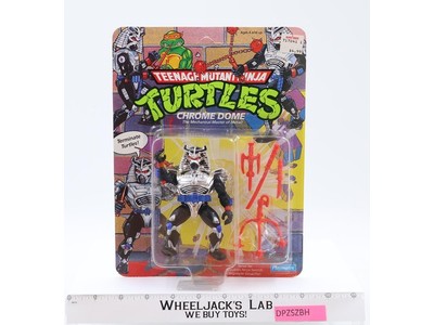 Chrome Dome Teenage Mutant Ninja Turtles TMNT 1991 Playmates Figure NEW SEALED
