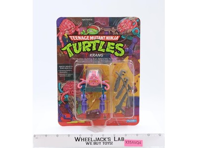 Krang Teenage Mutant Ninja Turtles TMNT 1989 Playmates Figure NEW MOSC UNPUNCHED