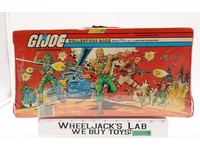GI Joe Collectors Case 24 Action Figures W/ 1 TRAY 1984 Tara Toy Corp Hasbro