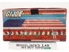 GI Joe Collectors Case 24 Action Figures W/ 1 TRAY 1984 Tara Toy Corp Hasbro