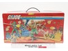 GI Joe Collectors Case 24 Action Figures W/ 2 TRAYS 1984 Tara Toy Corp Hasbro