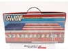 GI Joe Collectors Case 24 Action Figures W/ 2 TRAYS 1984 Tara Toy Corp Hasbro