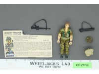 Footloose V1 100% Complete G.I. Joe 1985 Hasbro Vintage Action Figure