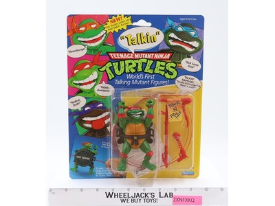 Talkin' Turtle Raphael TMNT 1991 Playmates Vintage Action Figure NEW MOSC SEALED