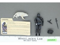 Snake Eyes & Timber V2 100% Complete G.I. Joe 1985 Hasbro Vintage Action Figure