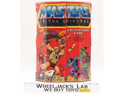 Action Figure Collectors Case 1984 MOTU Mattel Masters of the Universe