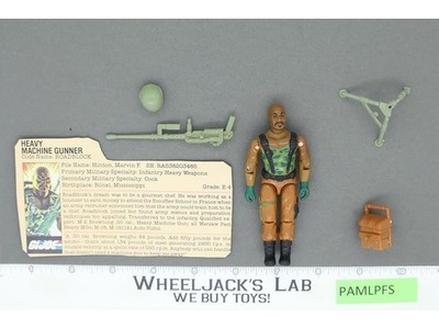 Roadblock V1 100% Complete G.I. Joe 1984 Hasbro Vintage Action Figure