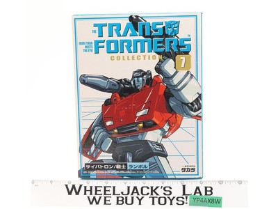 Sideswipe #7 Collection TFC Transformers G1 Reissue 2002 Takara NEW SEALED
