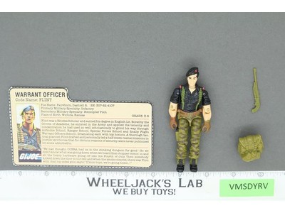 Flint V1 100% Complete 1985 G.I. Joe Hasbro Vintage Action Figure