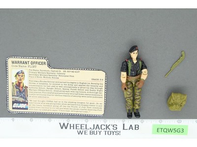 Flint V1 100% Complete 1985 G.I. Joe Hasbro Vintage Action Figure