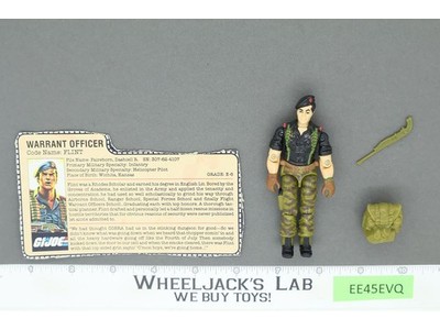 Flint V1 100% Complete 1985 G.I. Joe Hasbro Vintage Action Figure